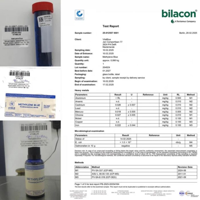 VitaBlue Methylene Blue 30ml - Image 2