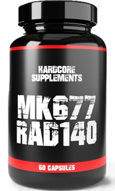 Hardcore supplements MK677 RAD140